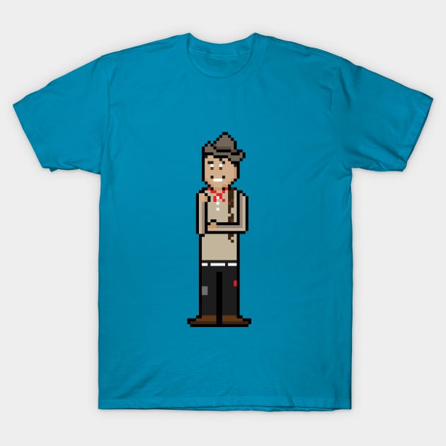 8Bit Cantinflas T-Shirt by L. Marco Miranda